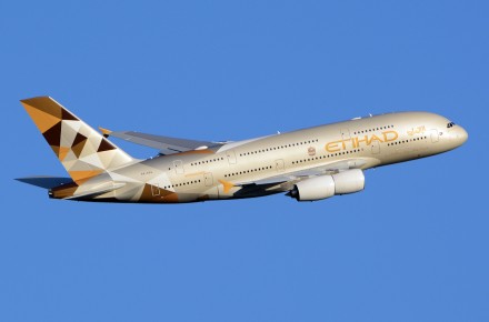 Airbus A380 de Etihad Airways